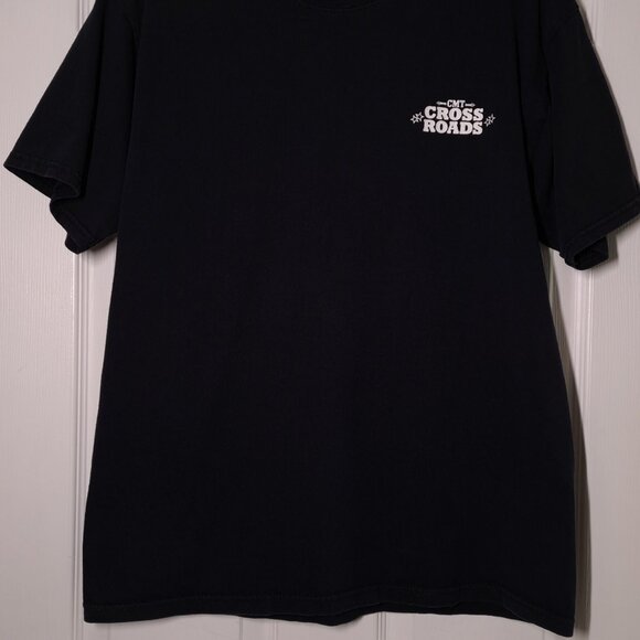 CMT Crossroads: Los Lonely Boys & Ronnie Milsap USED Shirt (L, Y2K, Promo) - Picture 7 of 8